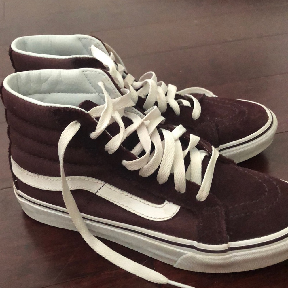 Vans Maroon High top
